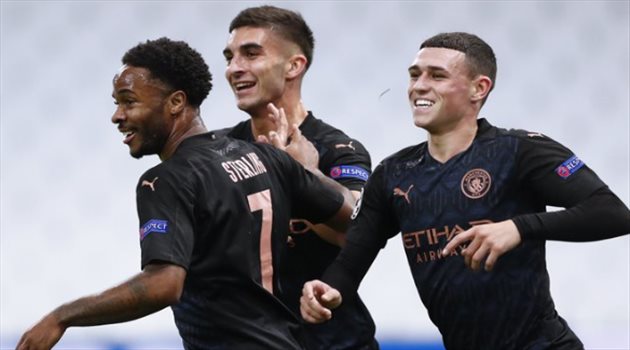 نجم مانشستر سيتي يحقق رقما قياسيا أمام أولمبياكوس بدوري الأبطال