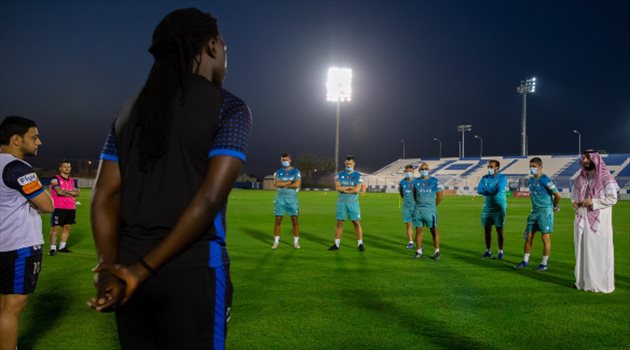 رسالة "حماسية" من رئيس الهلال للاعبين