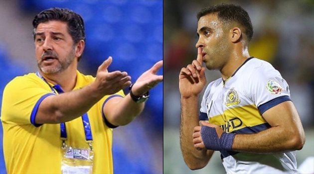 أزمة حمد الله .. رد فعل "مثير" من فيتوريا على عودة مهاجم النصر للتدريبات