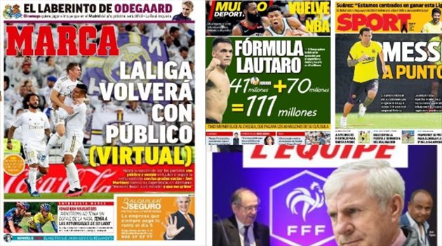 صحف العالم ليوم الجمعة.. ميسي جاهز لبرشلونة وموعد القدر لليفربول