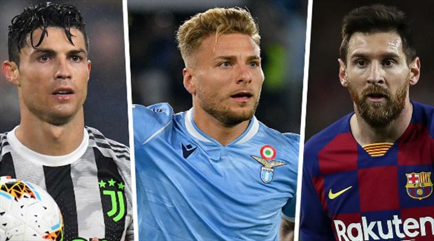 إيموبيلي يكتسح رونالدو وميسي.. "المنافسة تشتد على الحذاء الذهبي"