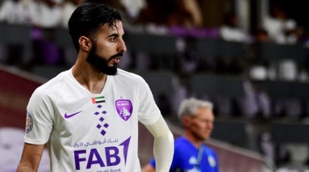 دوري الخليج العربي| رسالة نارية من نجم العين بعد طرده في لقاء الجزيرة