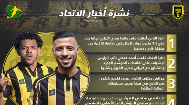 نشرة الاتحاد نشرة أخبار الاتحاد| سخرية من التفاوض مع المؤشر وتهديد جديد من فيفا