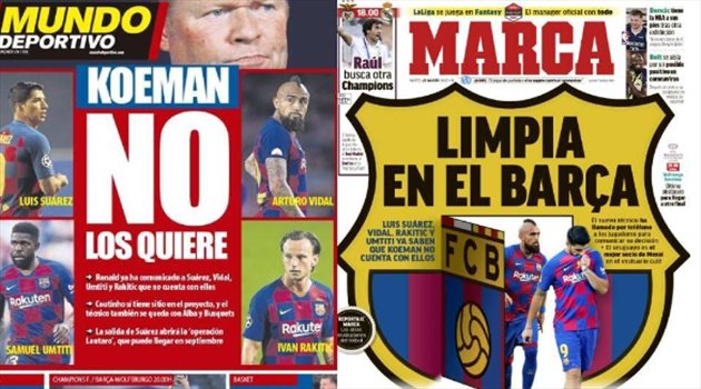 صحف العالم ليوم الثلاثاء| "مجزرة" النجوم في برشلونة.. والميركاتو الأضخم في تاريخ تشيلسي