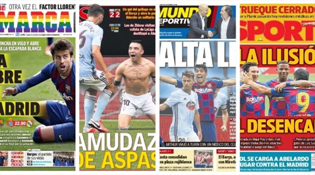 صحف العالم ليوم الأحد| خيبة أمل وخطأ قاتل في برشلونة.. وعودة جوارديولا