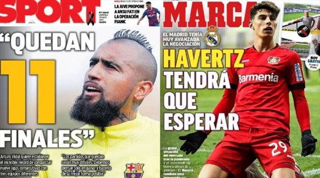 صحف العالم ليوم الأحد.. مقايضة جديدة في برشلونة وقنبلة السوق