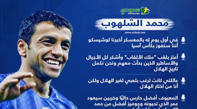 جوميز يتفوق على حمد الله وأعتز بهذه البطولة.. 6 تصريحات مثيرة من الشلهوب