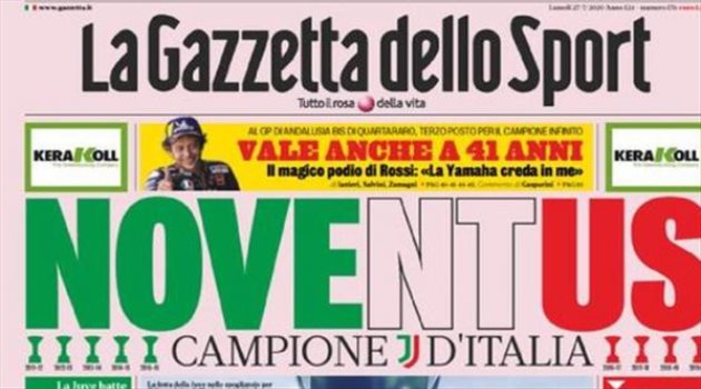 صحف العالم ليوم الإثنين| التاسعة "الأسطورية" ليوفنتوس.. وبرشلونة يركز على صفقة دفاعية