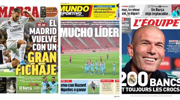 صحف العالم ليوم الأحد.. ترسانة هجومية لريال مدريد ولقاء ساري ونابولي