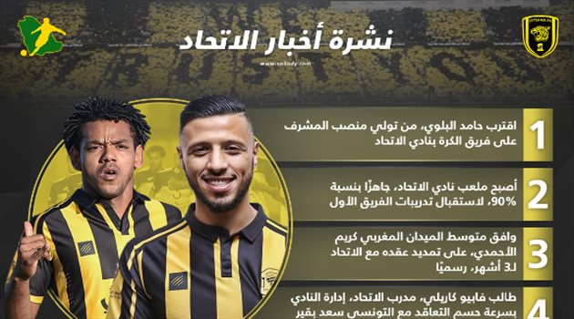 نشرة أخبار الاتحاد| عودة البلوي.. وصفقة تونسية كبرى في الطريق