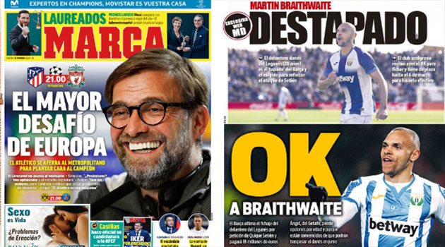 صحف العالم ليوم الثلاثاء.. الموقعة الأولى في دوري الأبطال وبرشلونة يحسم صفقة أخيرا