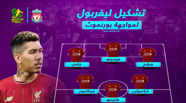 مفاجأة غيرمتوقعة في تشكيل ليفربول أمام بورنموث بالدوري الإنجليزي
