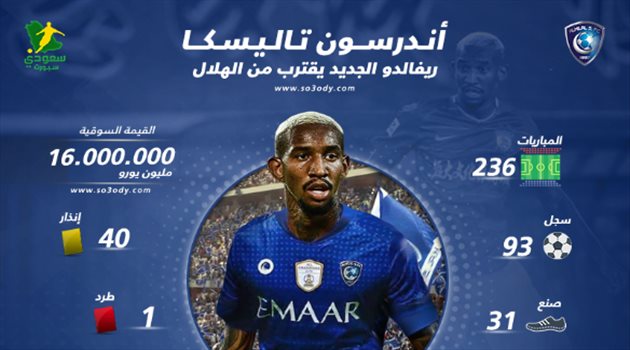"يايا" تاليسكا.. ريفالدو الجديد يقترب من الهلال لتعويض رحيل التاريخي