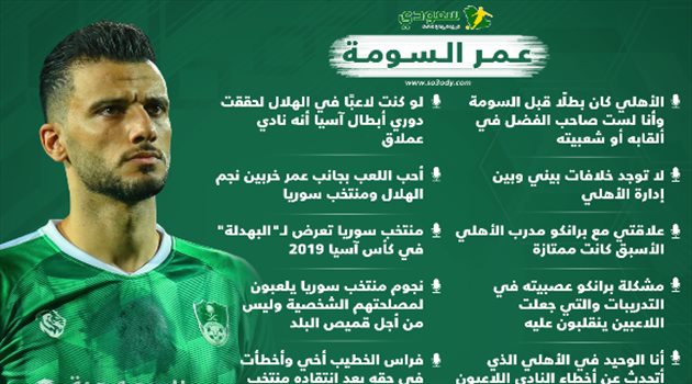 "اللعب في الهلال والاحتراف بأوروبا وسر مثير عن نجوم الأهلي".. تصريحات نارية من السومة