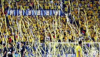 جماهير النصر رد نصراوي قوي على احتفالات الهلال بـركزة البليهي