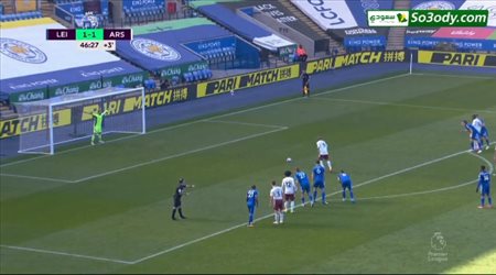 أهداف مباراة .. ليستر سيتي 1-3 أرسنال .. الدوري الانجليزي