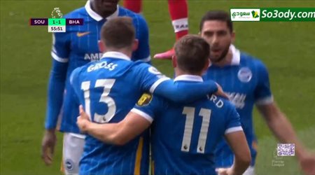 أهداف مباراة ..ساوثهامتون1 - 2 برايتون .. الدوري الانجليزي