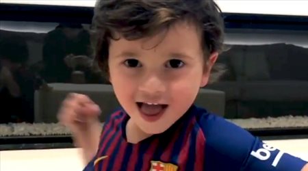 فرحة ماتيو ميسي بهدف غرناطة