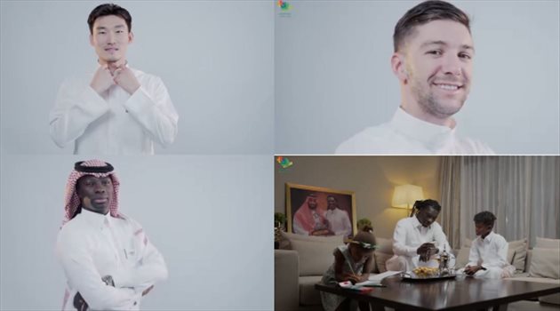 صور| الأجانب بالزي السعودي.. فيديو رائع من الهلال احتفالا باليوم الوطني 91