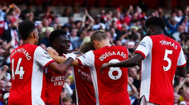 أرسنال بطلا لديربي شمال لندن بثلاثية في شباك توتنهام بالدوري الإنجليزي