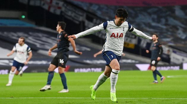 سون يواصل تألقه ضد مانشستر سيتي.. وكين يتفوق على نفسه بـ"رقم مرعب"