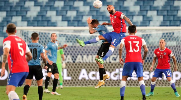 كوبا أمريكا.. تشيلي تفرض التعادل على أوروجواي