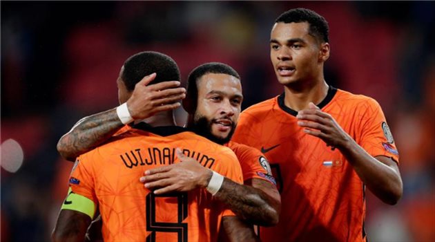 هولندا بالأربعة.. هولندا تدك حصون الجبل الأسود بتصفيات مونديال 2022