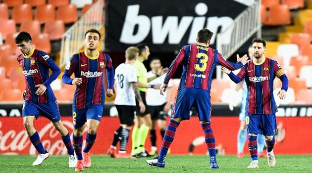  القنوات المفتوحة الناقلة لمباراة فالنسيا وبرشلونة اليوم في الدوري الإسباني
