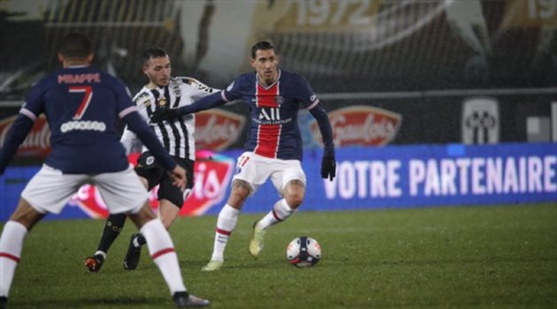 بهدف نظيف.. باريس سان جيرمان يصعق أنجيه في الدوري الفرنسي