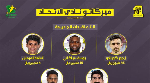 ميركاتو الاتحاد| انتقام "صغير" من النصر.. وملايين مهدرة لـ"طرد" النجوم