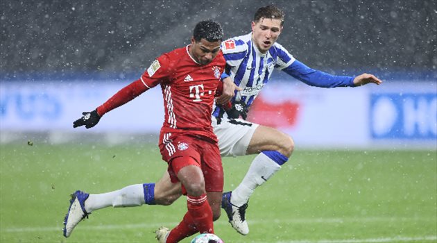 "قبل موقعة الأهلي".. بايرن ميونيخ يهزم هيرتا برلين في الدوري الألماني