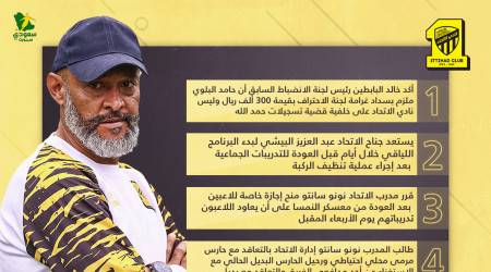 أخبار الاتحاد اليوم| البلوي في أزمة والبيشي يقترب من العودة