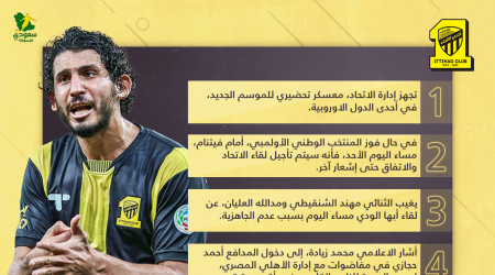 أخبار الاتحاد اليوم| تأجيل لقاء الاتفاق وحقيقة رحيل حجازي