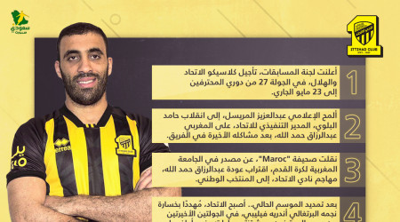 أخبار الاتحاد اليوم| خسارة فيليبي.. وانقلاب البلوي على حمد الله