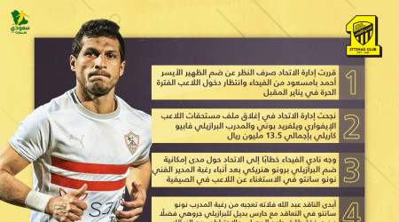 أخبار الاتحاد اليوم| مصير نجم الفيحاء وانتهاء أزمة بوني وكاريلي