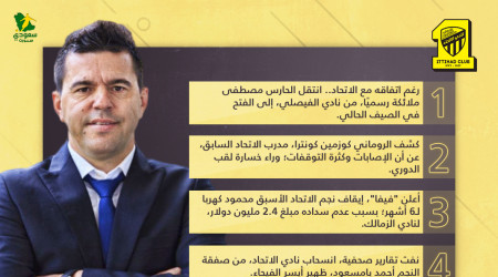 أخبار الاتحاد اليوم|خيانة الميركاتو.. سر كوزمين وإيقاف نجم العميد