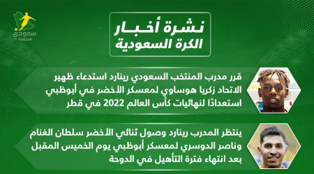 أخبار الكرة السعودية|طلب مفاجئ من رينارد والأهلي يواجه بطل آسيا