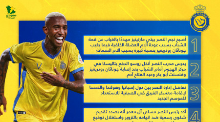 أخبار النصر اليوم| أزمة هجومية قبل الكلاسيكو وشكوى رسمية