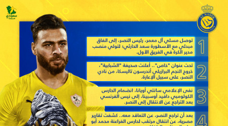 أخبار النصر اليوم| خيانة أوسبينا؟.. إعارة تاليسكا وعودة الحارثي