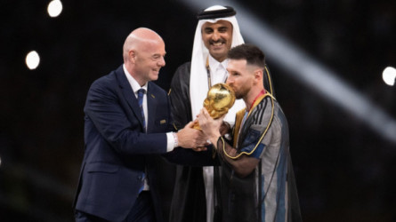  صور| غرفة ميسي تتحول إلى متحف في قطر.. بعد الفوز بكأس العالم