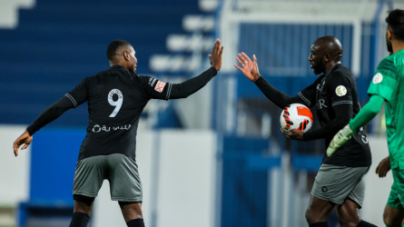 إيجالو وماريجا - الهلال من مباراة الفتح الأفارقة نجوم الدوري| 54 هدفا.. إيجالو الزعيم وتاوامبا الوصيف