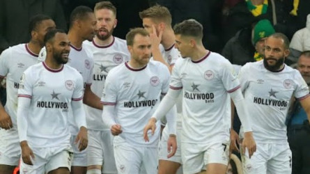 فيديو|لأنه إيريكسن.. ويليامز يتراجع عن ضرب نجم برينتفورد