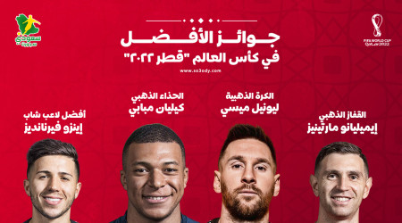 الأفضل في المونديال..مبابي ينقذ سمعة فرنسا أمام الأرجنتين وميسي الأفضل في المونديال..مبابي ينقذ سمعة فرنسا أمام الأرجنتين وميسي