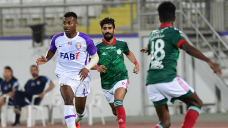 الاتفاق يسقط أمام العين بثلاثية في معسكر أبوظبي