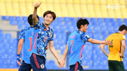 اليابان الأولمبي يكتسح أستراليا وتتوج ببرونزية كأس آسيا