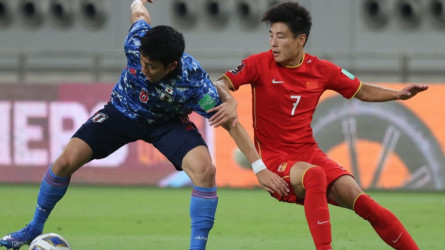 مجموعة السعودية| اليابان تستعيد الوصافة بهدفين في الصين