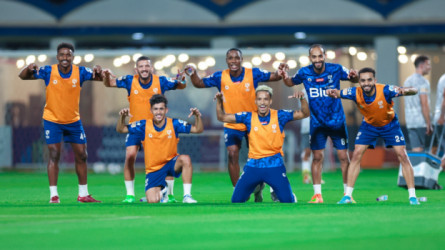 تدريبات الهلال.. تأهيل الشهري وسلاح دياز للفوز على الزمالك