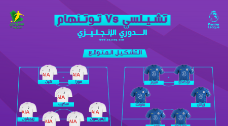 تشيلسي ضد توتنهام.. التشكيل المتوقع والتوقيت والقناة الناقلة تشيلسي ضد توتنهام.. التشكيل المتوقع والتوقيت والقناة الناقلة