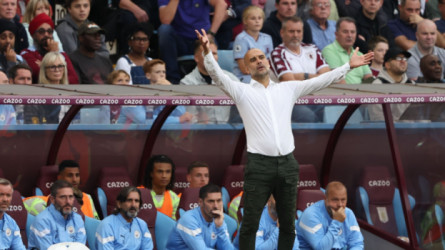 جوارديولا يتحدث عن صاحب هاتريك الديربي.. ليس هالاند