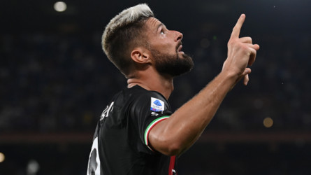 جيرو يعيد ميلان للمنافسة على صدارة الدوري الإيطالي